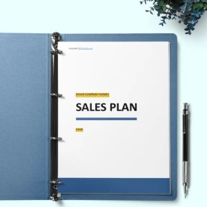 Simple Software Sales Plan Template