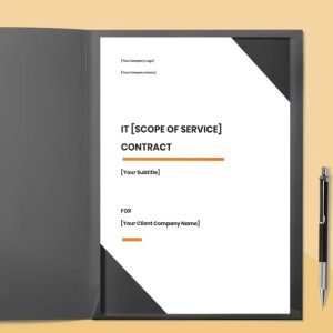 IT Support Contract Template