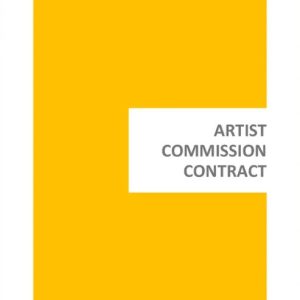 Artist Commission Contract Template