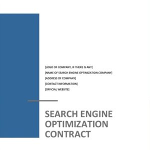 SEO Contract Template
