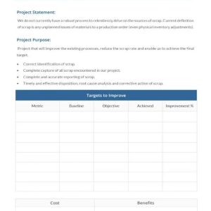 Operational Plan Example Template