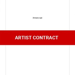 Artist Contract Template