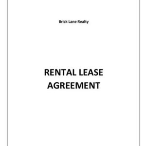 Rental Lease Agreement
