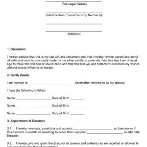 Last Will